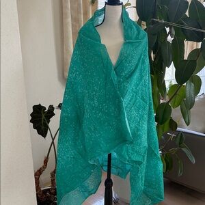 Teal Cotton Wrap